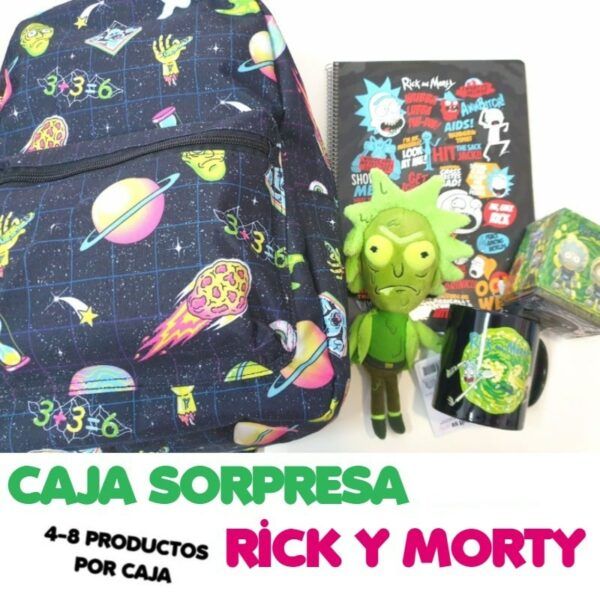 Rick and Morty Mochila - Mochila Viaje Rick y Morty - Regalos Frikis  Originales : .es: Moda