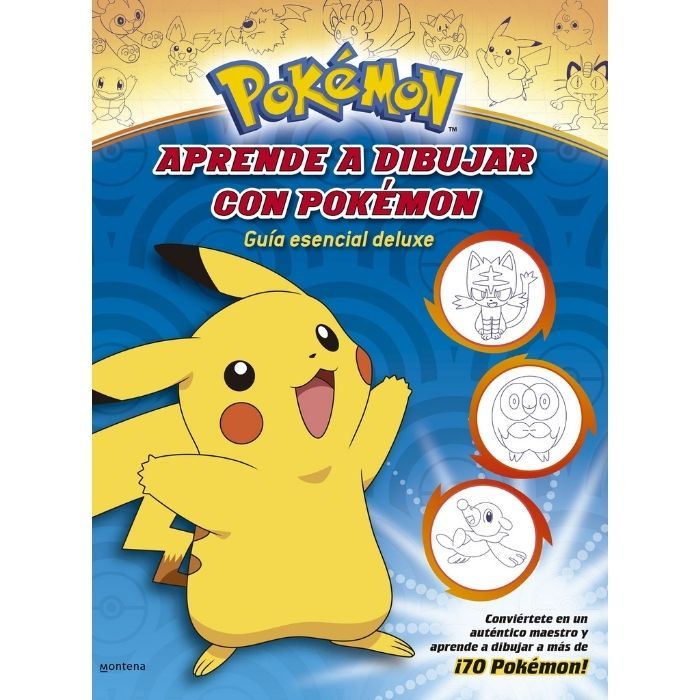 Aprende a Dibujar Con Pokémon / Pókemon How to Draw: El libro oficial que  te enseña a dibujar, colorear y decorar más de doce Pokémon