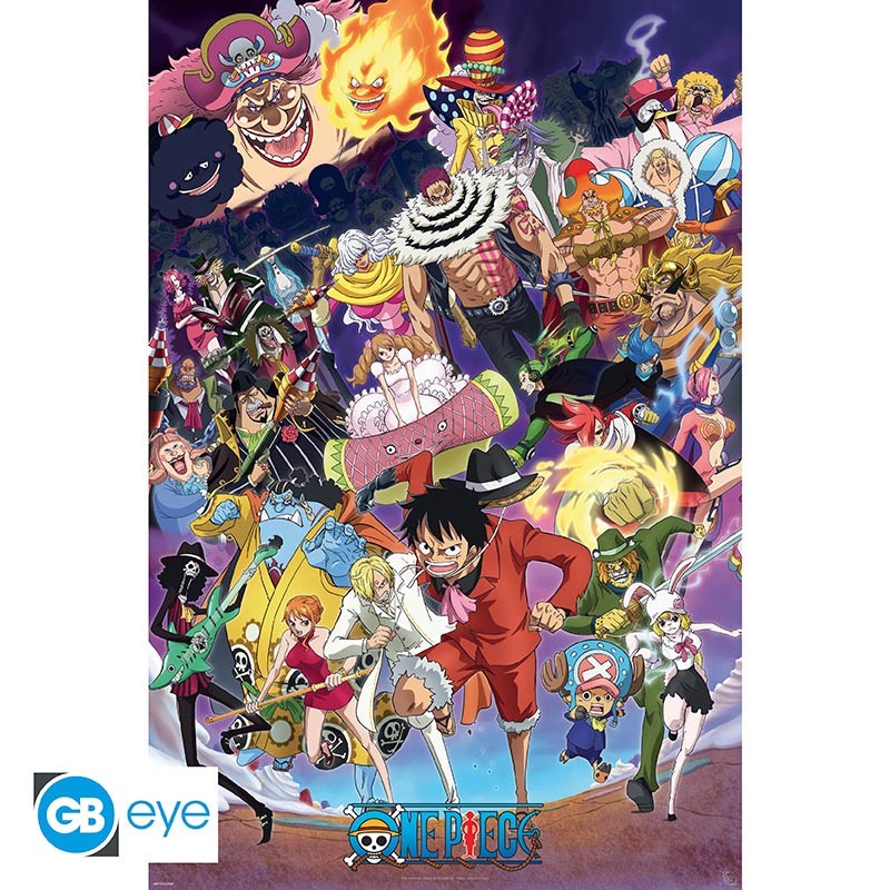 ONE PIECE Poster Marine (52 x 38 cm)